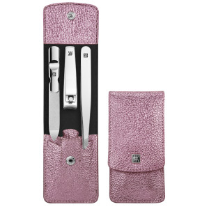 Маникюрный набор 3 пр. INOX розовый