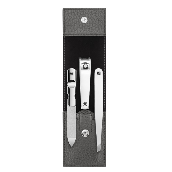 Маникюрный набор, 3 пр, Classic Inox антрацитный