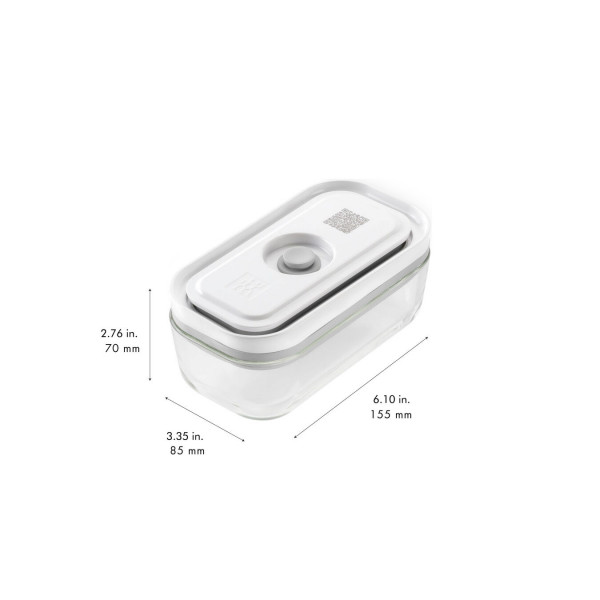 Контейнер стеклянный ZWILLING Fresh&Save для вакуумного хранения, размер S, 200 мл